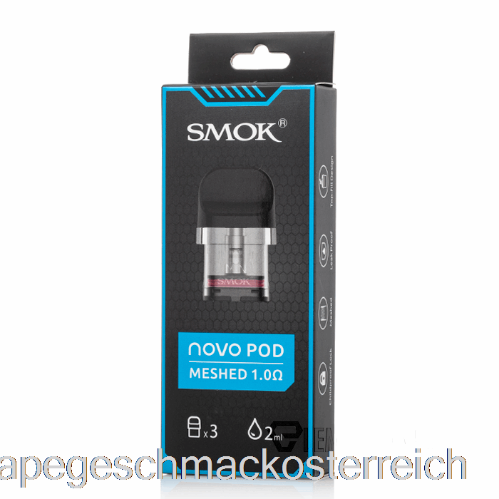 Smok Novo Ersatz-Pod-Kartuschen 1,0 Ohm Novo Mesh Pods Vape-Geschmack